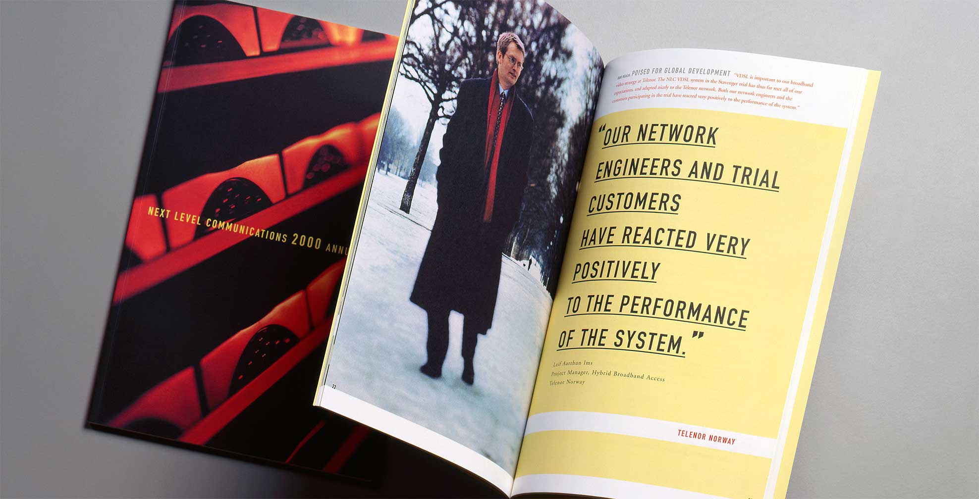 next-level-communications_2000-annual-report.jpg Art Direction by: Bart Crosby, Crosby Associates